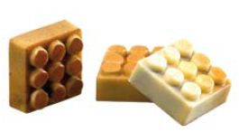 PLACA 24 MOLDES QUAD.2.7CM LEGOS PC